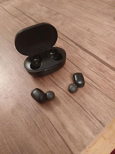 Qulaqcıqlar: İşlənmiş Simsiz (Bluetooth) Qulaqcıqlar, Xiaomi, rəng - Qara — 2