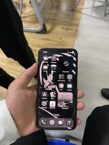 11 iphone: IPhone 11 Pro Max, Б/у, 256 ГБ, Black Titanium, Чехол, 100 %