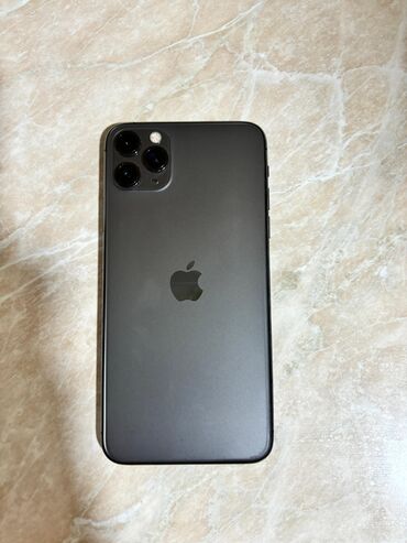 iphone 11 pro max 64gb qiymeti: IPhone 11 Pro Max, 64 GB, Qara, Face ID, Barmaq izi