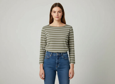 koszulka z rybami: F&F, T-shirt damski, rozmiar L