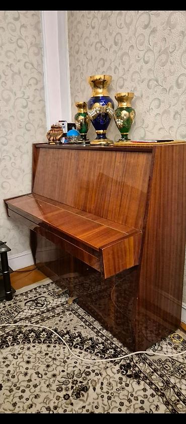 Musiqi alətləri: Upright pianino – “Красный Октябрь” (sovet istehsalı) - Korpus — 2