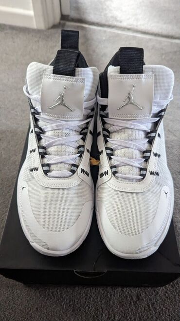 кроссовки 47 размер: Кроссовки Nike Джордан 100% оригинал Размер 42-42,5 Одевал 5 раз