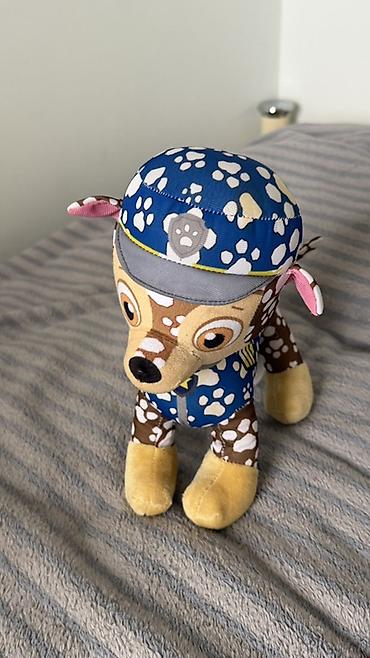 nişan donu: Paw Patrol mövzusunda yumşaq oyuncaq it fiquru - Dizayn: mavi “paw” — 1