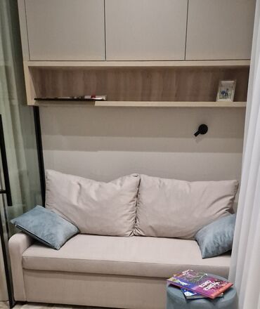 диваны новый: Прямой диван, цвет - Бежевый, Новый
