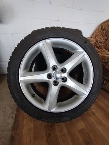 форд фокус апаратура: Дөңгөлөктөр монтажда 215 / 50 / R 17, Кыш, Колдонулган, Комплект, Жеңил унаалар, Куйма, тешиктери - 5