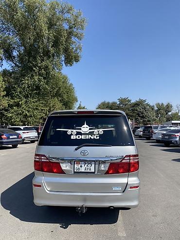 howo t5g: Toyota Alphard: 2003 г., 3 л, Автомат, Газ, Минивэн — 4