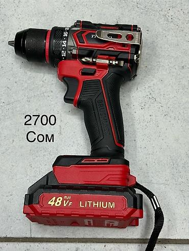 lithium: Аккумуляторный шуруповёрт/дрель BRUSHLESS 48VF Lithium - Тип — 4