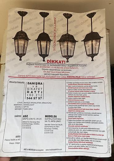 bağ ucun işıq: Bağ işıqı Asılan — 3
