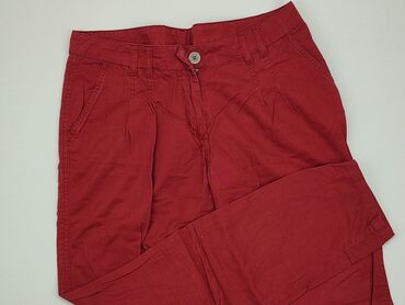 czerwona bluzki dla chłopca: Spodnie materiałowe, F&F, L, stan - Dobry