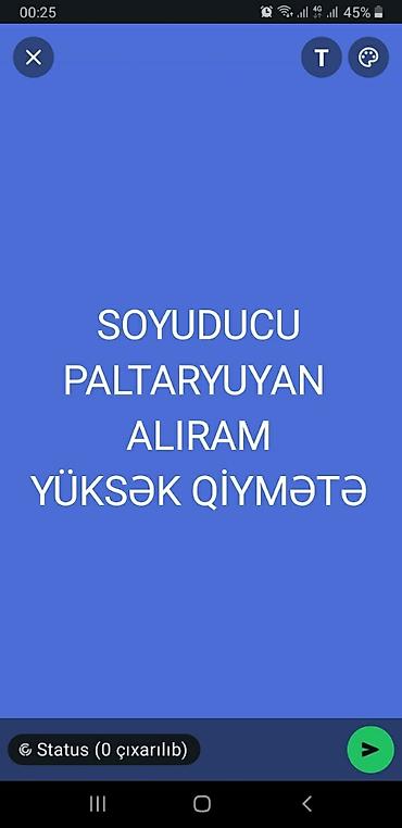 soyuducu gencede: İşlənmiş Soyuducu Alınır — 2