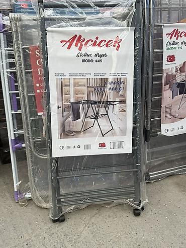 Akcicək paltarqurudan asılqan – Clothes Dryer Model: 445 və 444