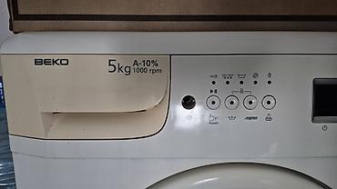 Бытовая техника: Beko Volumax5 ön yükləməli paltaryuyan maşın - Yük tutumu: 5 kq - — 3