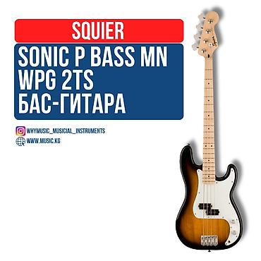 Squier Sonic P Bass MN WPG 2TS — бас-гитара формата Precision Bass