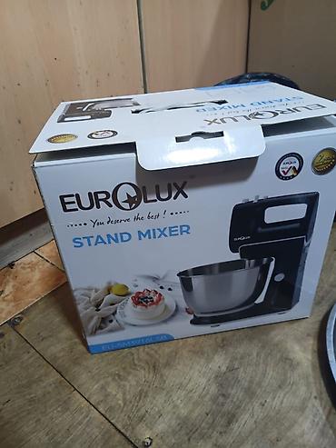 xemir mikseri: Eurolux Stand Mixer – EU-SM3916LSB - Güclü stasionar mikser: xəmir — 2
