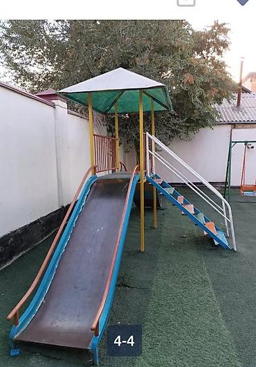 Детская уличная площадка: комплект малых форм Состав: - Горка с at lalafo.kg Детская уличная площадка: комплект малых форм Состав: - Горка с