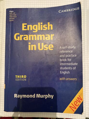 bədən dili kitabı: Eglish grammar in use raymond murphy, yeni halda, ingilis dili