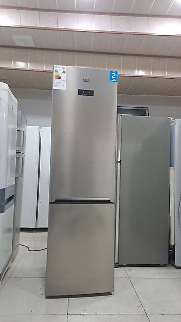 soyducu beko: Beko iki qapılı soyuducu (aşağıda dondurucu) - Rəng: paslanmayan — 1