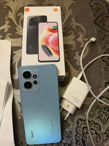 irşad electronics iphone x: Xiaomi Redmi Note 12, 256 GB, rəng - Mavi, 
 Düyməli, Barmaq izi, Sənədlərlə