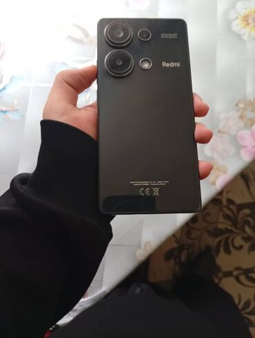 настенные масляные обогреватели: Redmi, Redmi Note 13 Pro, Колдонулган, 512 ГБ, түсү - Кара