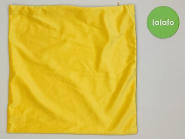 welur materiał: Poszewka dekoracyjna na poduszkę – żółta, welurowa - Kolor — 2