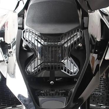 dekla motora: Zaštitna rešetka farova za motocikl – metalni čuvar prednjih svetala — 3