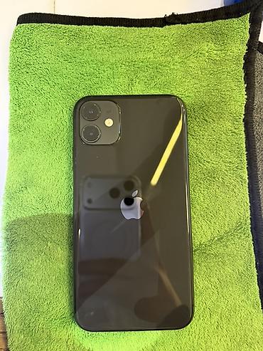 Apple iPhone: IPhone 11, Б/у, 64 ГБ, Черный, 86 % — 2