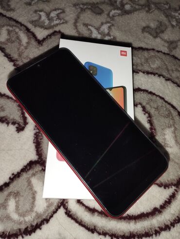 карабалта телефон: Xiaomi, Redmi 9C, Б/у, 32 ГБ, цвет - Оранжевый, 2 SIM