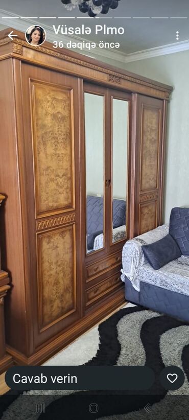 tualet bacoku: İkinəfərlik çarpayı, Dolab