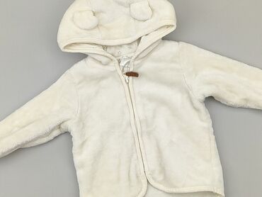 allegro białe bluzki: Sweatshirt, H&M, 6-9 months, condition - Very good