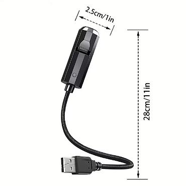 za kucu: Kreativna LED projektiona lampa u obliku lista USB svetlo, noćno — 2