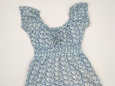 błękitne bluzki damskie: Bluzka Damska, M, stan - Dobry