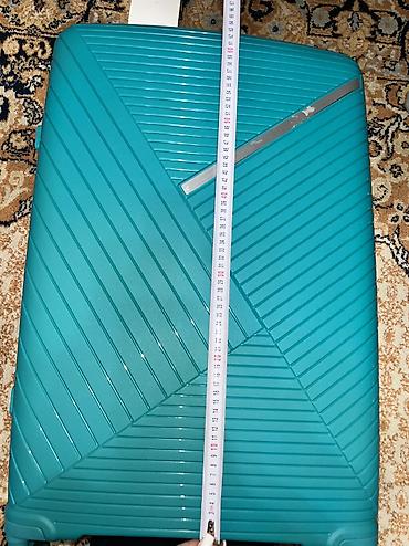 Чемоданы: Чемодан, Новый, Материал: Пластик, Большой (более 70 л), Кодовый замок, С выдвижной ручкой, Вращающиеся колеса на 360° at lalafo.kg — 5 Чемоданы: Чемодан, Новый, Материал: Пластик, Большой (более 70 л), Кодовый замок, С выдвижной ручкой, Вращающиеся колеса на 360° — 5