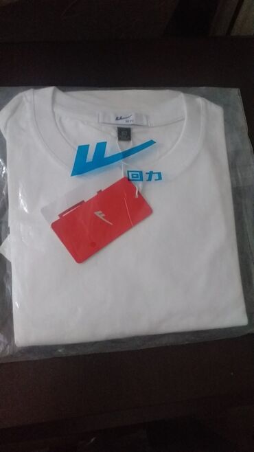 льняная футболка мужская: Футболка L (EU 40), цвет - Белый