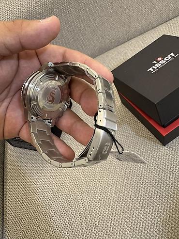 браслет часы: Спортивные часы часы, Tissot, Таймер и секундомер, Водонепроницаемые, Мужские, Новый — 4