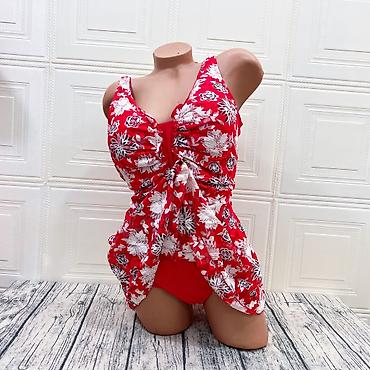 Слитные купальники: Слитный купальник, Утягивающая модель, Мягкая чашка, Китай, цвет - Черный, S, M, L — 7