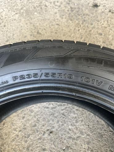 385 55: Пара летних шин Dunlop 235/55 R19 101V - Размер: P235/55R19 - Индекс — 3