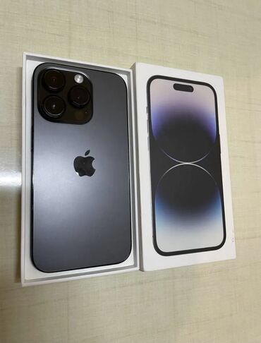 iphone barter: IPhone 14 Pro, 128 GB, Black Titanium, Zəmanət