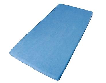 bed: Frotirski čaršav 160×80 – plavi Mek i udoban čaršav od elastičnog — 1