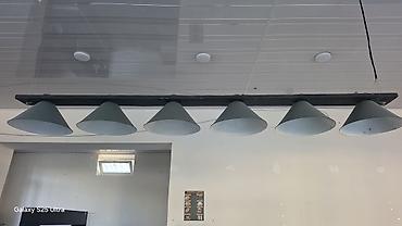 rels işıq: Çılçıraq, 6 lampa, Metal — 2