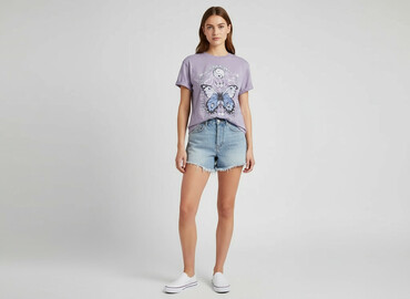 comme des garcon t shirty: PULL&BEAR, T-shirt damski, rozmiar S