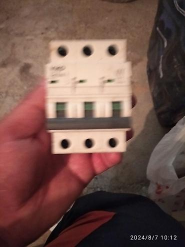elektrik mişarı satılır: Legrand Elektrik avtomat, 3 faza, 380 Vt, Ödənişli quraşdırma, Kredit yoxdur, Zəmanətsiz, Ünvandan götürmə — 2