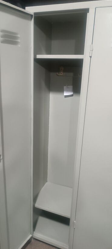 Ofis dolabları: Metall geyim dolabı – 2 qapılı - Material: möhkəm polad konstruksiya — 6