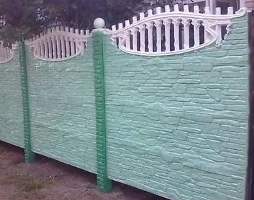 Бетонные еврозаборы: Еврозабор сокулук установление в любую точку Кыргызстана ДАЁТСЯ — 3