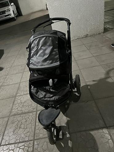 Коляски: Коляска, цвет - Черный, Б/у — 11