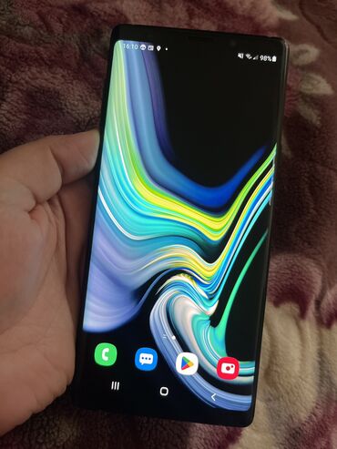 samsung galaxy not 10 plus: Samsung Galaxy Note 9, 128 GB, rəng - Qara, Sensor, Barmaq izi, İki sim kartlı