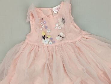 kamizelka z futerkiem dla dziewczynki: Dress, So cute, 6-9 months, condition - Very good