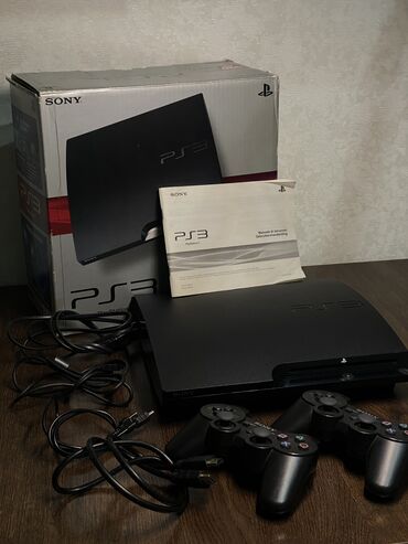 купить плейстейшен 4 бишкек: Продам PlayStation 3 Slim✅ Память: 1ТБ (1000ГБ) Прошитая, можно