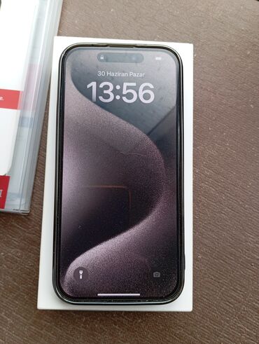 100 manatliq telefonlar samsung: IPhone 15 Pro, 128 GB, Natural Titanium, Zəmanət, Simsiz şarj, Face ID