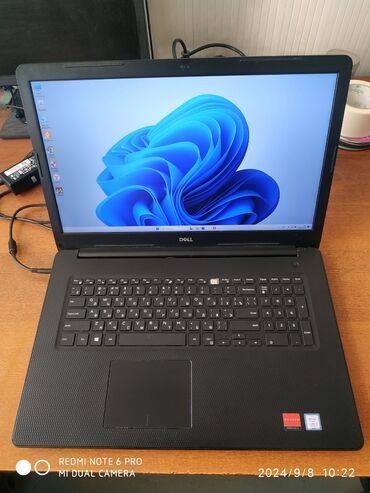 корпуса для компьютера: Ноутбук, Dell, 8 ГБ ОЭТ, Intel Core i3, 17.3 ", Колдонулган, Татаал эмес тапшырмалар үчүн, эс тутум SSD