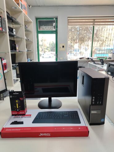 Masaüstü kompüterlər və iş stansiyaları: Dell optilex 7010 Cpu: İ5-3330S 2.70GHz Ram: 4 Gb SSD: 256 Gb VGA